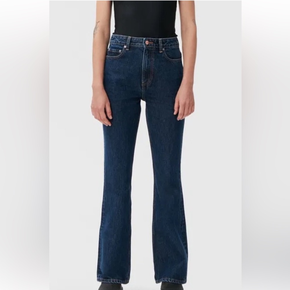 Ganni Dark Blue Flare Jeans
